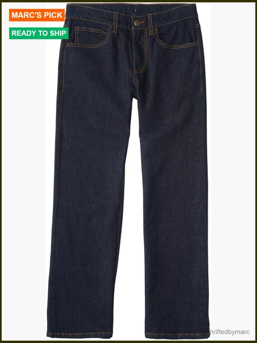 Boys' Relaxed Fit Denim Jeans with Stretch, Mid Rise Straight Leg